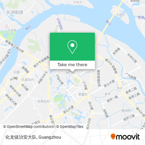 化龙镇治安大队 map