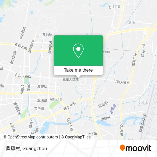 凤凰村 map