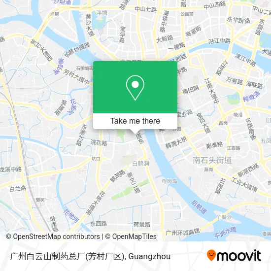 广州白云山制药总厂(芳村厂区) map