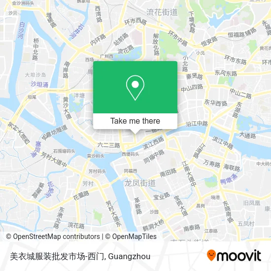 美衣城服装批发市场-西门 map
