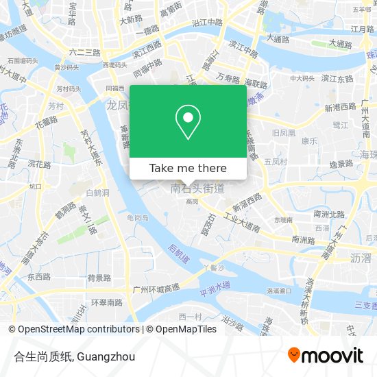 合生尚质纸 map