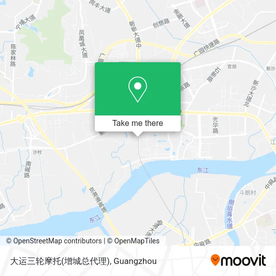 大运三轮摩托(增城总代理) map