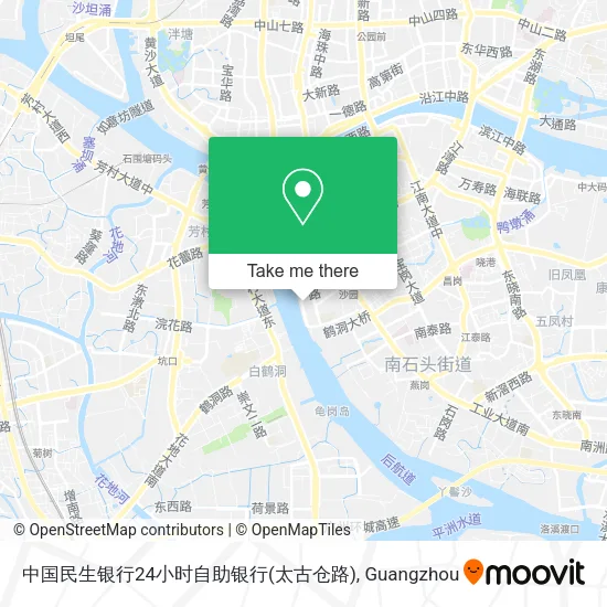 中国民生银行24小时自助银行(太古仓路) map