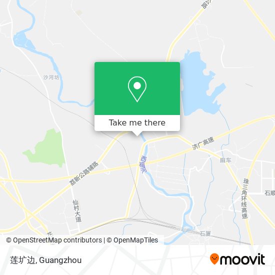莲圹边 map