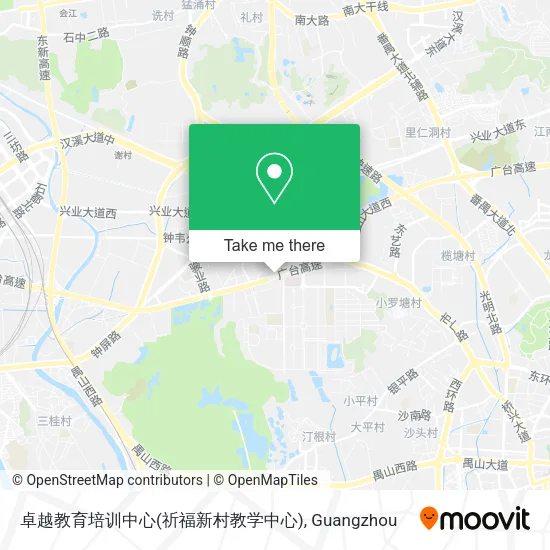卓越教育培训中心(祈福新村教学中心) map