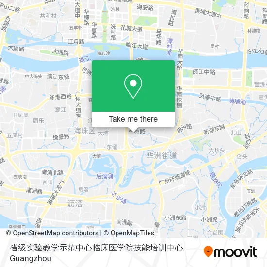 省级实验教学示范中心临床医学院技能培训中心 map