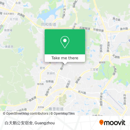 白天鹅公安宿舍 map