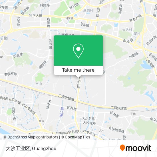 大沙工业区 map