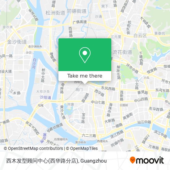 西木发型顾问中心(西华路分店) map