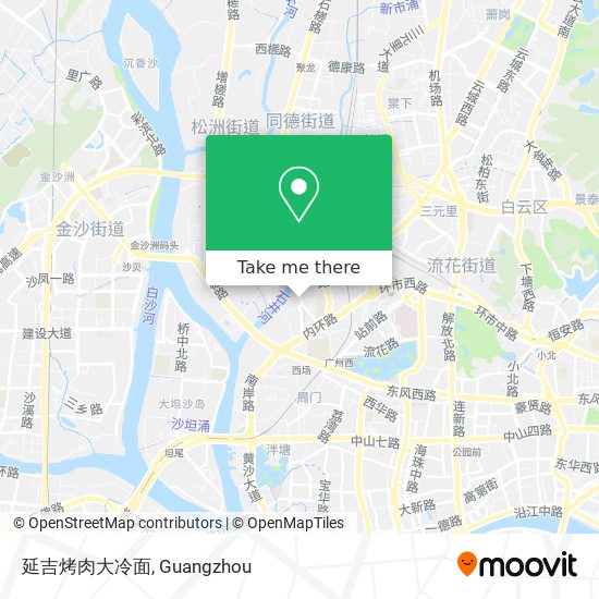 延吉烤肉大冷面 map