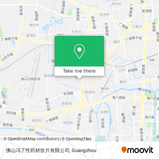 佛山冯了性药材饮片有限公司 map