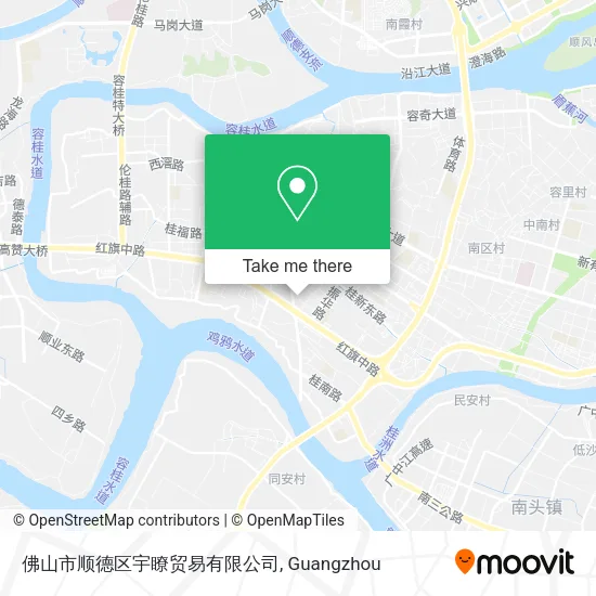 佛山市顺德区宇瞭贸易有限公司 map