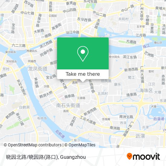 晓园北路/晓园路(路口) map