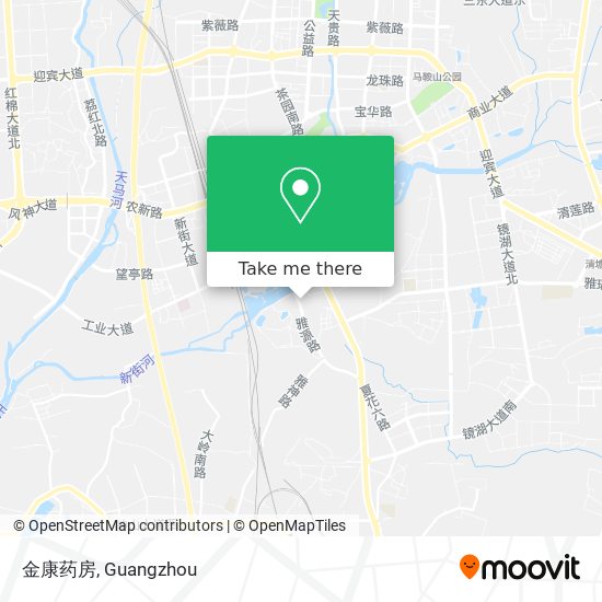 金康药房 map