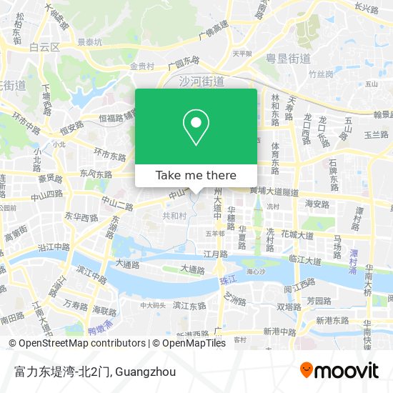 富力东堤湾-北2门 map
