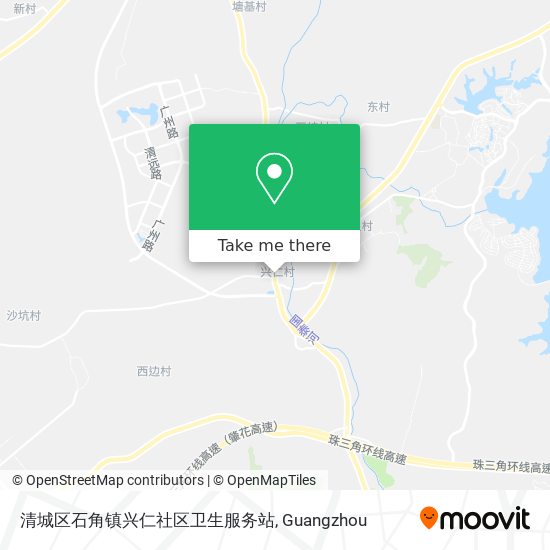 清城区石角镇兴仁社区卫生服务站 map