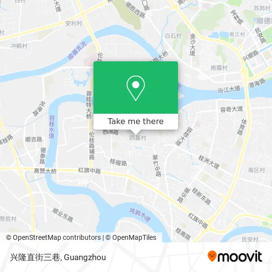 兴隆直街三巷 map