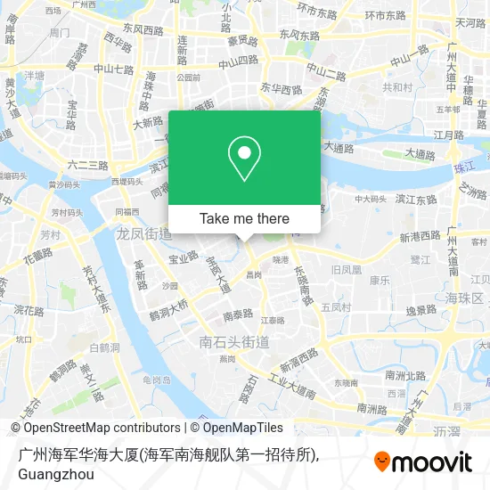 广州海军华海大厦(海军南海舰队第一招待所) map