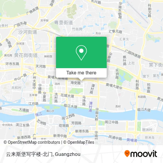 云来斯堡写字楼-北门 map