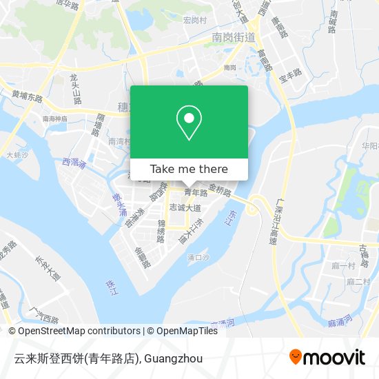 云来斯登西饼(青年路店) map