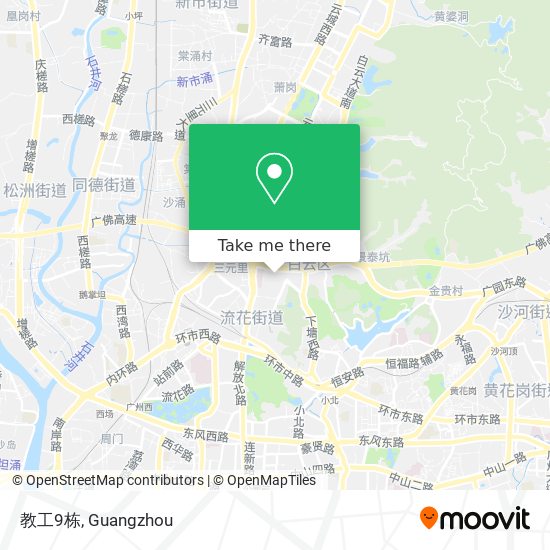 教工9栋 map