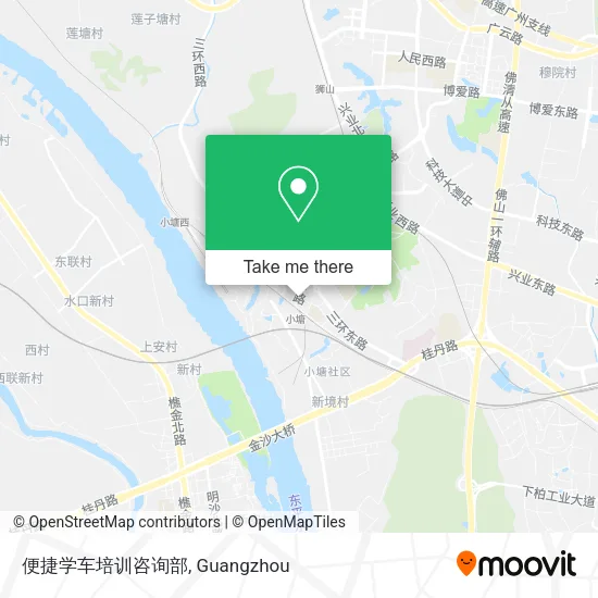 便捷学车培训咨询部 map