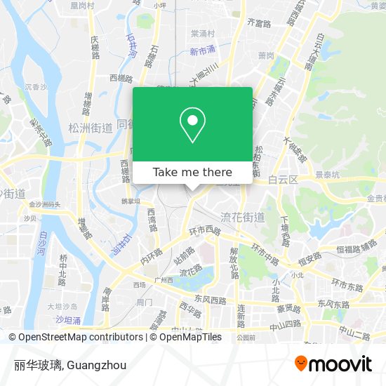 丽华玻璃 map