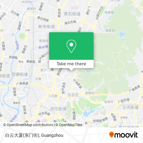 白云大厦(东门街) map