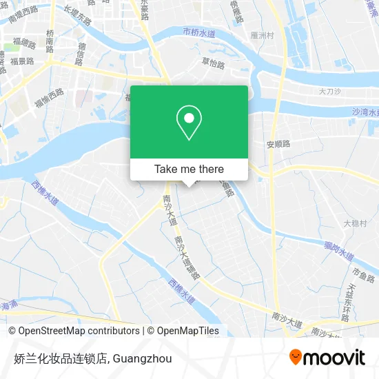 娇兰化妆品连锁店 map
