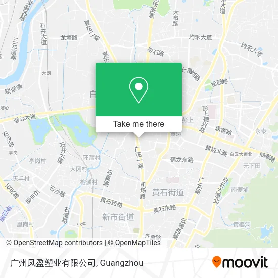 广州凤盈塑业有限公司 map