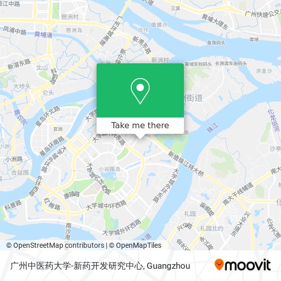 广州中医药大学-新药开发研究中心 map