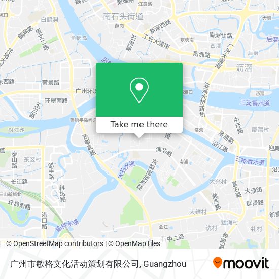 广州市敏格文化活动策划有限公司 map