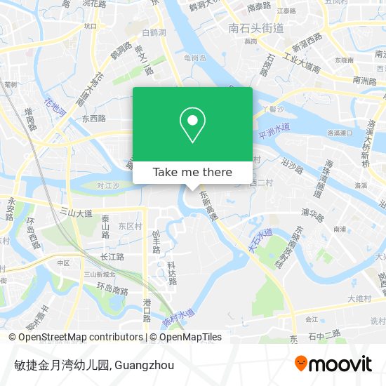 敏捷金月湾幼儿园 map