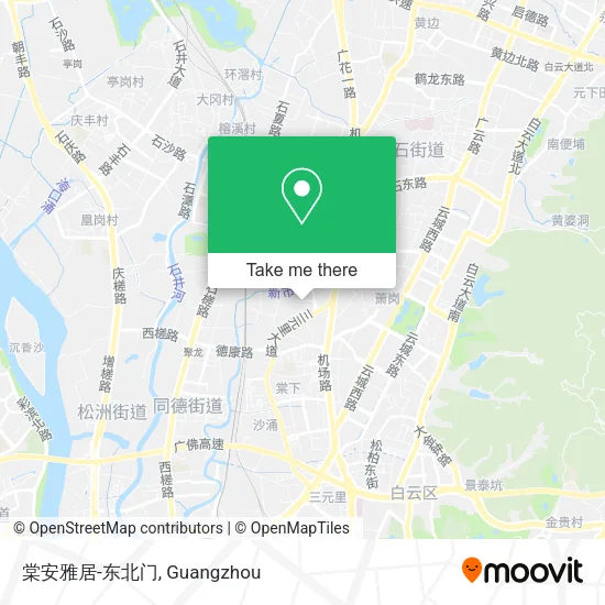 棠安雅居-东北门 map