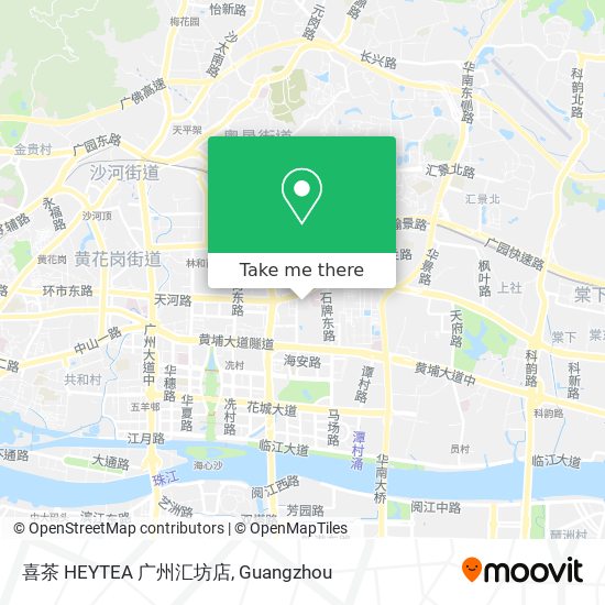 喜茶 HEYTEA 广州汇坊店 map