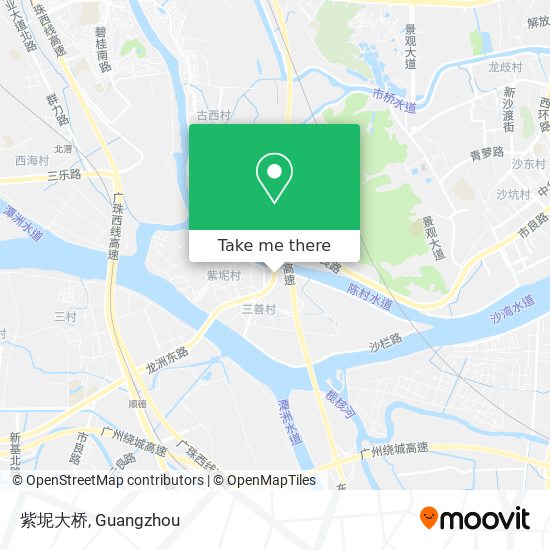 紫坭大桥 map