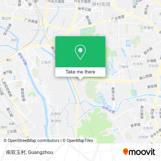 南双玉村 map