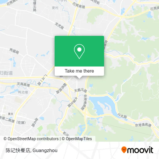 陈记快餐店 map