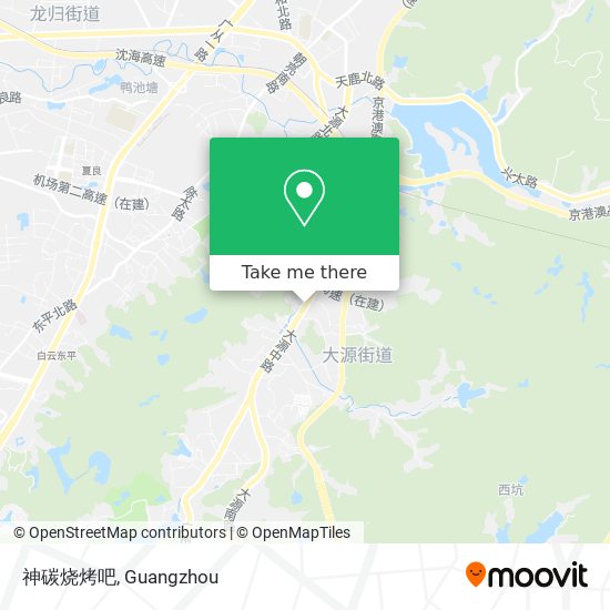 神碳烧烤吧 map