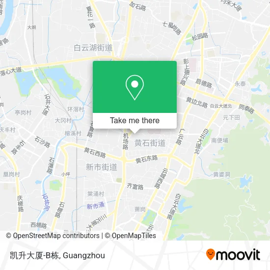 凯升大厦-B栋 map