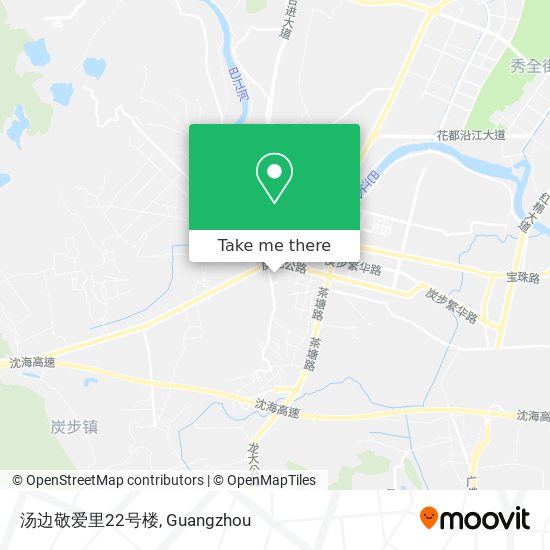 汤边敬爱里22号楼 map