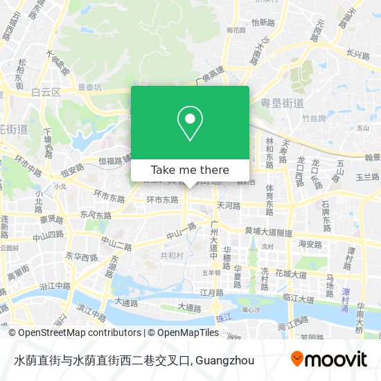 水荫直街与水荫直街西二巷交叉口 map