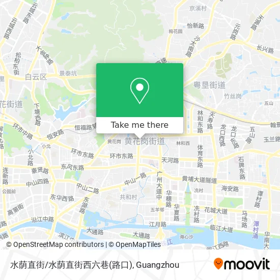 水荫直街/水荫直街西六巷(路口) map