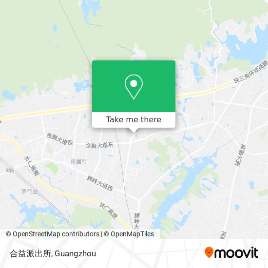 合益派出所 map