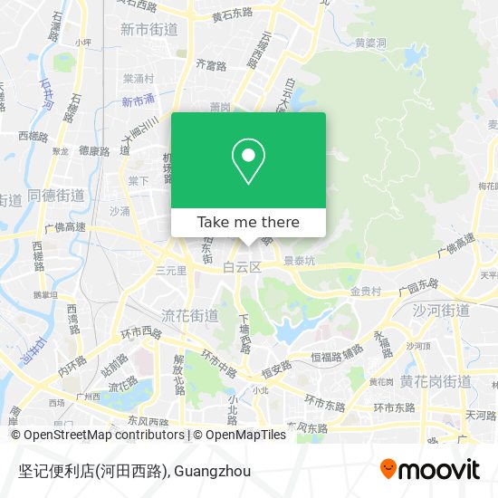 坚记便利店(河田西路) map