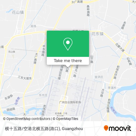 横十五路/空港北横五路(路口) map
