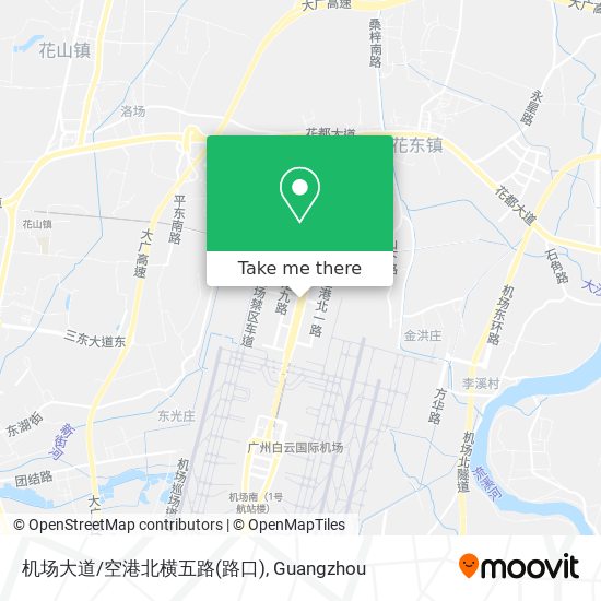 机场大道/空港北横五路(路口) map