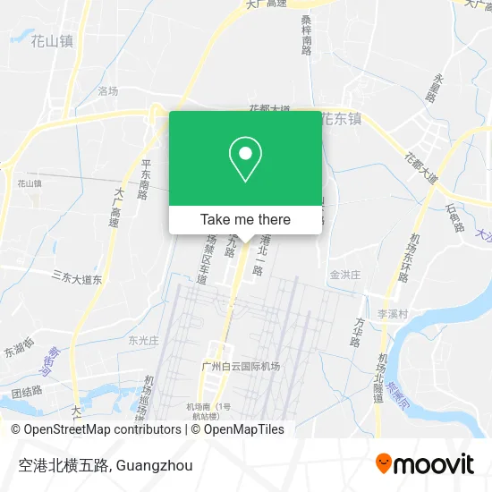空港北横五路 map