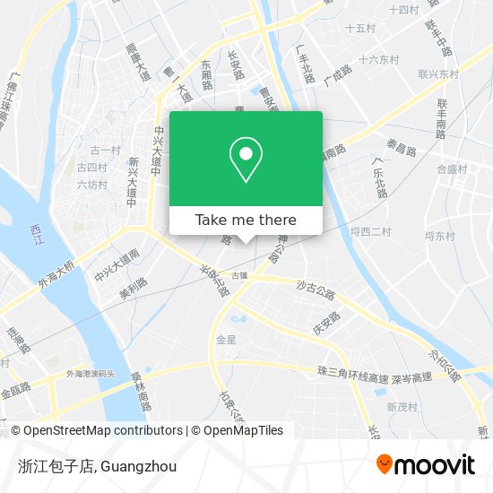 浙江包子店 map