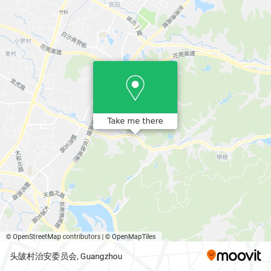 头陂村治安委员会 map